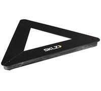 SKLZ Triángulo de Pase de Hockey,Mejora tu Tiro y Pase,Acero de Peso Pesado,56 cm de Área de Pase,Ideal para Entrenamiento en Hielo,Cemento,Azulejos de Hockey,y Almohadillas de Tiro