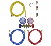 SKM Conjunto de manómetro de Dos vías para Aire Acondicionado,Bricolaje,Herramientas,Sensores y Herramientas de Medida,Calibradores y micrómetros,1.35 kg,141655