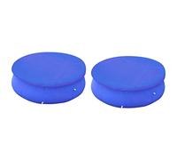 SKM Cubiertas para Piscina 2 uds Piscina elevada Redonda 360-367 cm,Casa y jardín,Piscina y SPA,Accesorios para Piscinas y SPA,Cubiertas para Piscina,Azul,2.5 kg,3082799