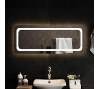 SKM Espejo de baño con LED 100x40 cm,Casa y jardín,Decoración,Espejos,Transparente,4.84 kg,151791