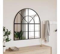 SKM Espejo de Pared Arco de Hierro Negro 80x80 cm,Casa y jardín,Decoración,Espejos,Negro,9.7 kg,3200631