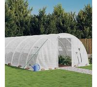 SKM Invernadero con Estructura de Acero 80 m² 20x4x2 m,Casa y jardín,Jardín,Jardinería,Invernaderos,114.3 kg,3188080