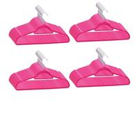 SKM Juego de Perchas Ropa 100 uds Antideslizantes tercio Rosa,Casa y jardín,Productos del hogar,Organización y Almacenamiento,Almacenamiento de Ropa y armarios,Perchas,Rosa,8.43 kg,289925