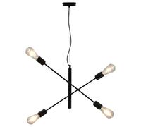 SKM Lámparas de Techo con Bombillas de filamento 2 W Negro E27,Casa y jardín,Iluminación,Lámparas,Negro,1.75 kg,281439