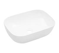 SKM Lavabo 45,5x32x13 cm cerámica,Bricolaje,Fontanería,Piezas para fontanería,Lavabos y fregaderos,Lavabos,7.6 kg,143915