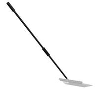 SKM Mango de Horquilla de rastrillo Acero Negro Ø3,5x127,5 cm,Economía e Industria,Agricultura,Cría de Animales,Alimentación de Ganado,172482