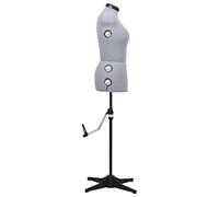 SKM Maniquí de Sastre Ajustable Mujer Gris Talla M 40-46,Casa y jardín,Productos del hogar,Organización y Almacenamiento,Almacenamiento de Ropa y armarios,Galanes de Noche,Gris,4.95 kg,288486