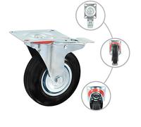 SKM Ruedas giratorias 4 Unidades 125 mm,Economía e Industria,Manipulación de Materiales,4.25 kg,143458