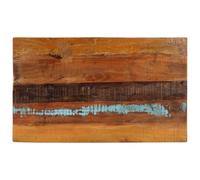 SKM Tablero de Mesa Rectangular Madera Maciza 60x100 cm 25-27 mm,Mobiliario,Accesorios para mesas,Tableros para mesas,Multicolor,12.2 kg,286056