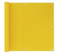 SKM Toldo para balcón HDPE Amarillo 90x500 cm,Casa y jardín,Jardín,Artículos de Exterior,Sombrillas,Amarillo,1.18 kg,310998