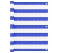 SKM Toldo para balcón HDPE Azul y 75x500 cm,Casa y jardín,Jardín,Artículos de Exterior,Sombrillas,Multicolor,1 kg,310886