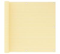 SKM Toldo para balcón HDPE Beige 90x500 cm,Casa y jardín,Jardín,Artículos de Exterior,Sombrillas,Beige,1.1 kg,310914