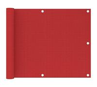 SKM Toldo para balcón HDPE Rojo 75x500 cm,Casa y jardín,Jardín,Artículos de Exterior,Sombrillas,Rojo,1.08 kg,311006
