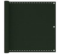 SKM Toldo para balcón HDPE Verde Oscuro 90x500 cm,Casa y jardín,Jardín,Artículos de Exterior,Sombrillas,Verde,1.18 kg,310974