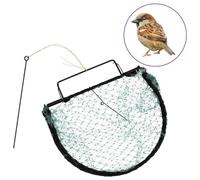 SKM Trampa para pájaros Acero Verde 30 cm,Casa y jardín,Productos del hogar,Control de plagas,Trampas para Control de plagas,0.8 kg,155265