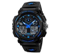 SKMEI Reloj deportivo analógico digital para hombre con esfera azul - SkmeiMW56A