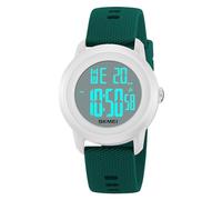 SKMEI Relojes deportivos digitales para niños con retroiluminación LED colorida, impermeables, multifunción, para regalo para niños y niñas, verde (lakegreen)