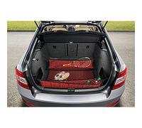 Skoda 5e0017700 para Carga de la Red para asegurar la Carga Red de Equipaje Red Set de 3 Rojo