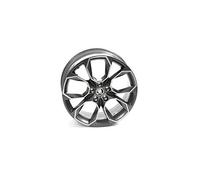 Skoda 5E0071499HA7 - Llanta de aluminio RS de 19 pulgadas Tuning Sport X-trem llanta 7,5JX19 ET51 5x112 llantas de aleación, antracita metalizada