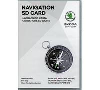 Skoda 5L0051236DF - Tarjeta de Memoria SD (32 GB, Solo para navegador MIB1/MIB2 Amundsen/Columbus, no Incluye Tarjetas de navegación)