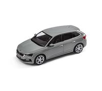 Skoda 657099300F7A Scala - Modelo de Coche en Miniatura (Escala 1:43), Color Gris
