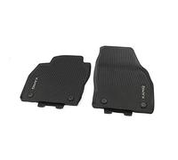 Skoda 658061502 Alfombrillas para Todo Tipo de Clima, 2 Alfombrillas de Goma Delanteras, Negras, con Texto Kamiq