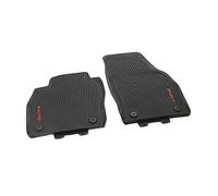 Skoda 658061502B - Juego de 2 Alfombrillas de Goma Delanteras con Texto Kamiq (Rojo)