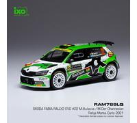 SKODA FABIA RALLY 2 EVO #22 M. BULACIA / M. DER OHANNNESIAN - RALLY MONTE CARLO