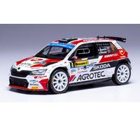 Skoda Fabia Rally2 E #4 Barum Rally 2022 Kopecky / Hlousek 1:43 Modelo IXO