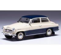 Skoda Octavia 1959 Beige/Azul 1:43 Modelo Ixo Model