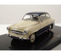 Skoda Octavia 1959 Beige/Azul 1:43 Modelo Ixo Model