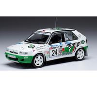 Skoda Plástico Kit Coche #24 Rally Sweden 1995 Sibera / Gross 1:43 Modelo