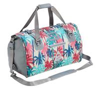 Skog Å Kust Duffelsak - Bolsa de lona impermeable resistente para deportes, viajes y más, tamaños de 40, 60 y 90 litros, Palmera, 60L US