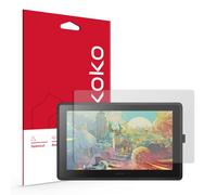 skoko Protector de pantalla antideslumbrante mate y suave tacto de papel (2 piezas) compatible con Wacom Cintiq 22 DTK-2260