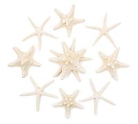 SKOOLOVE 10pcs Estrellas De Mar Decoracion, Natural Estrella De Mar Decoracion Molde Estrella Mar DecoracióN, Decoracion Marinera De Mar Blancas para Bodas, Fiestas