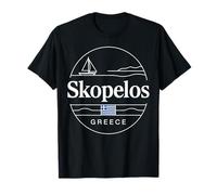 Skopelos Grecia Navegando Ocean Travel Camiseta