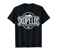 Skopelos Grecia Navegando Ocean Travel Camiseta