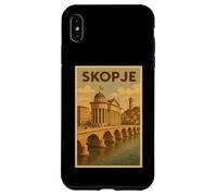 Skopje North Macedonia Skyline Carcasa para iPhone XS MAX