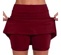 Skorts for Women with Inner Shorts 2026 Summer Golf Tennis Skirts Quick Dry Athletic Running Workout Skorts Ladies Lightweight Active Pants Breathable Skort Bike Shorts