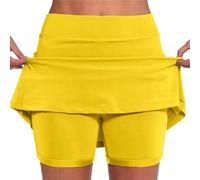 Skorts for Women with Inner Shorts 2026 Summer Golf Tennis Skirts Quick Dry Athletic Running Workout Skorts Ladies Lightweight Active Pants Breathable Skort Bike Shorts