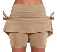 Skorts for Women with Inner Shorts 2026 Summer Golf Tennis Skirts Quick Dry Athletic Running Workout Skorts Ladies Lightweight Active Pants Breathable Skort Bike Shorts