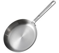 Skottsberg Sartén de acero inoxidable, diámetro de 28 cm, sin revestimiento, apta para todo tipo de fuegos