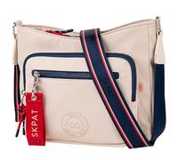 SKPAT - Bolso Bandolera Mujer elegante. Bolso mujer lois versátil diseño práctico para diario ideal como Bandolera moderna y funcional dentro de las mejores Bolsas Cierre Cremallera, Beige