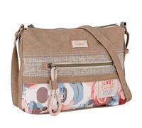 SKPAT - Bolso Bandolera Mujer elegante. Bolso mujer lois versátil diseño práctico para diario ideal como Bandolera moderna y funcional dentro de las mejores Bolsas Cierre Cremallera, Taupe