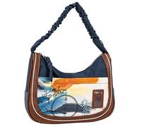 SKPAT - Bolso Bandolera Mujer Versátil para Diario y Viajes Estilo Casual Urbano Práctico Compacto Moda Bolsos De Mujer Bandolera. Bolso Marino Mujer