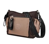 SKPAT - Bolso Bandolera Mujer Versátil para Diario y Viajes Estilo Casual Urbano Práctico Compacto Moda Bolsos De Mujer Bandolera. Bolso Marron Mujer