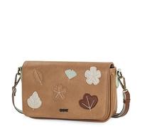 SKPAT - Bolso Bandolera Mujer Versátil para Diario y Viajes Estilo Casual Urbano Práctico Compacto Moda Bolsos De Mujer Bandolera. Bolso Beige Mujer