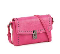 SKPAT - Bolso Bandolera Mujer Versátil para Diario y Viajes Estilo Casual Urbano Práctico Compacto Moda Bolsos De Mujer Bandolera. Bolso Fucsia Mujer