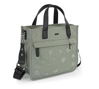 SKPAT - Bolso Mujer Elegante: Bolso Bandolera Mujer, Bolso de Mano de Mujer, Bolso Shopper Mujer, Bolso Piel Mujer, Kaki