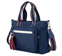 SKPAT - Bolso Mano Mujer Elegante Estilo Moderno Casual Para Ocio - Bolso De Mano De Mujer Pequeño Versátil para Uso Diario y Eventos, Marino